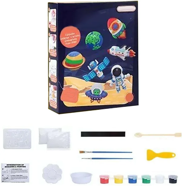 CHT-307400 DIY Dinosaur Painting Kit for Kids Plaster Painting Figurine