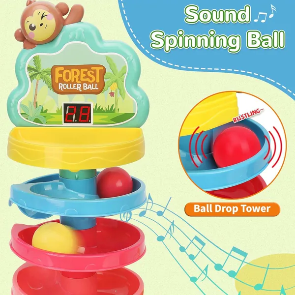 CHT-305023 Baby Toddler Montessori Toys Hammer Pound Ball Toy Shoot Bal