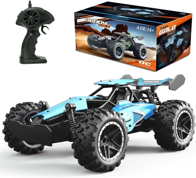 UNRESOLVED-1601527492883 Remote Control Car 1/18 2WD 2.4GHz RC Truck High Speed Racin