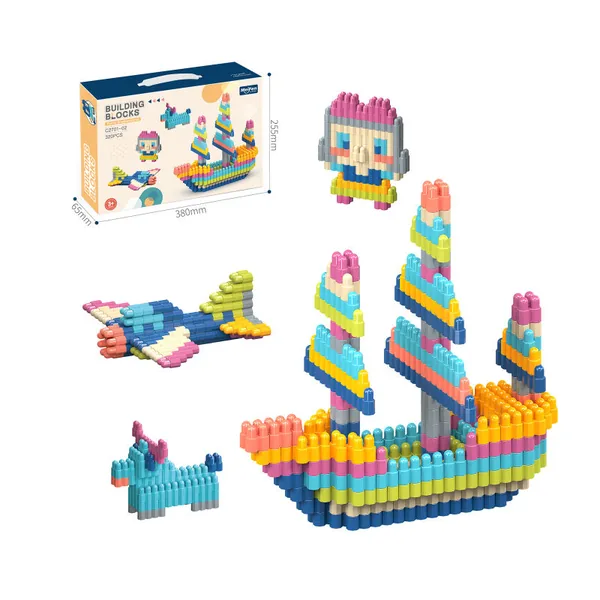 CHT-295533 Preschool Kindergarten Toys 320pcs Building Blocks Set STEM