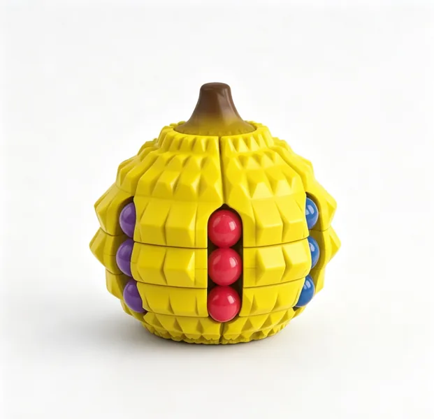 CHT-351207 Durian Magic Bean Fruit Cube Stress-Relief Finger Spinner