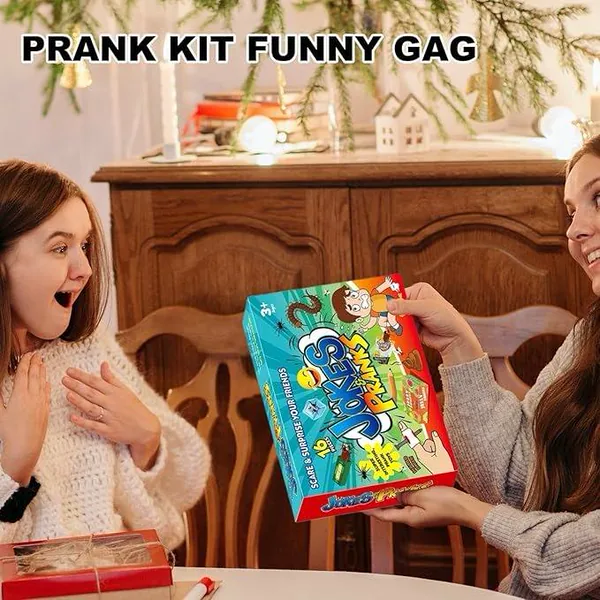 CHT-316536 Prank Kit Funny Gag Gifts Joke Box Practical Jokes Perfect P