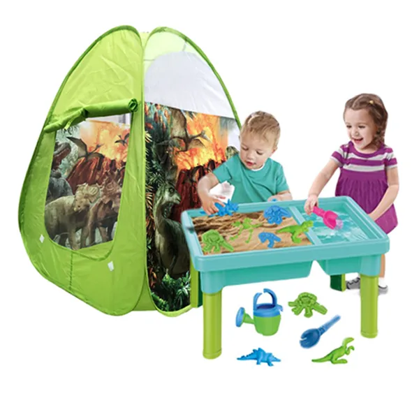 CHT-254615 CHT Summer Outdoor Toddler Sand & Water Table Beach Toys Set