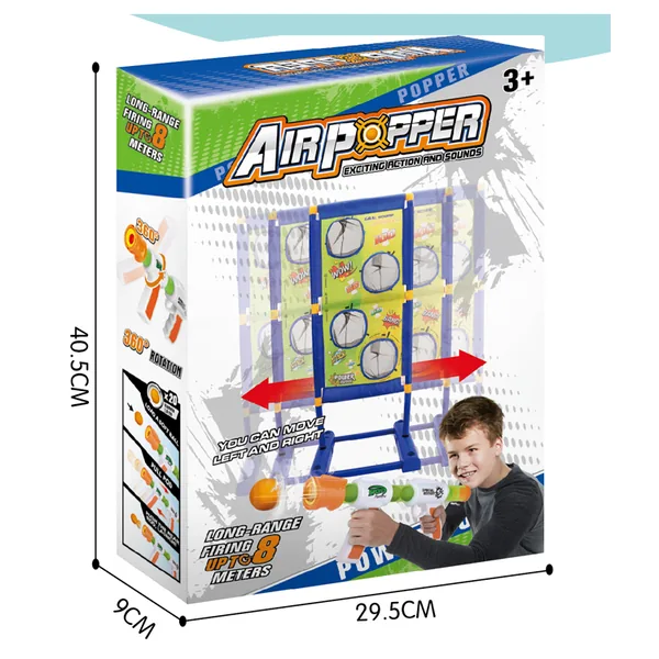 CHT-204286 Air Power Remote Shooting Soft Bullets Gun Kids Indoor Shoot