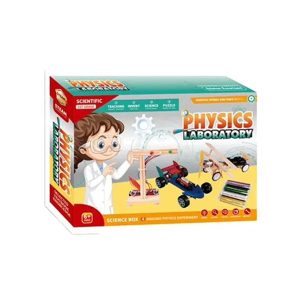 CHT-305842 8in1 Physics Science Play Set Wooden Educational Enlightenme