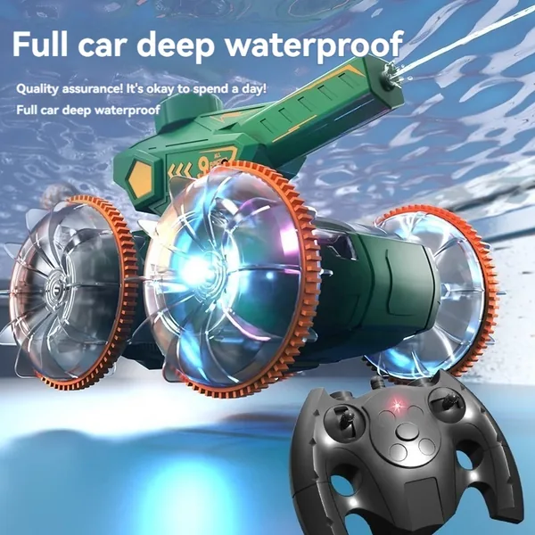 CHT-304609 3 in 1 Remote Control Car Boat Water Gun Toy Gesture RC Stun