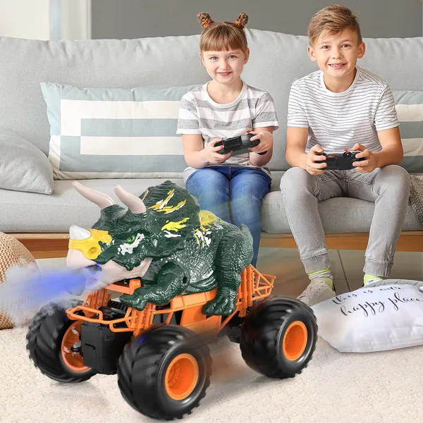 CHT-284391 Remote Control Dinosaur Car for Kids 2.4Ghz RC Dinosaur Truc