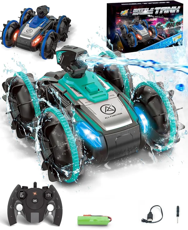 CHT-305855 Remote-Control Car RC Boat for Kids RC Stunt Car with Water