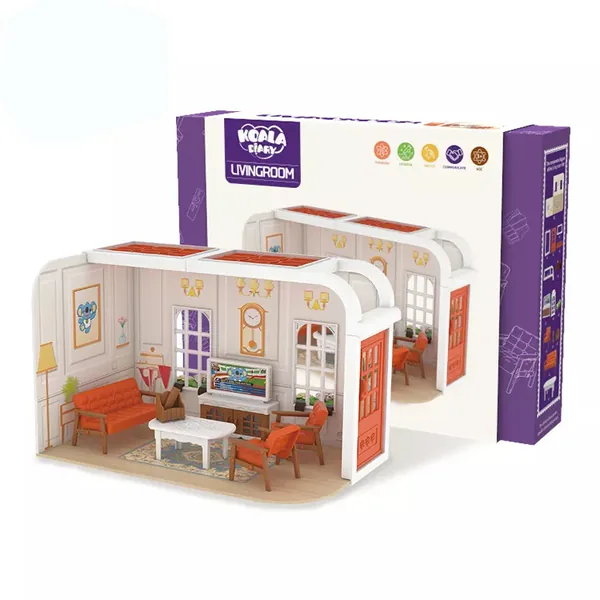CHT-260997 Diary Diy House Toy Kids Educational Toys Wholesale Miniatur