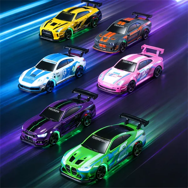 CHT-349382-CPS349377 Mini Alloy Drift RC Car 2.4Ghz Wireless Racing Vehicle Long