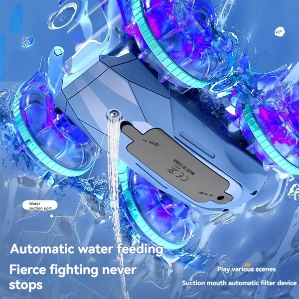 CHT-304609 3 in 1 Remote Control Car Boat Water Gun Toy Gesture RC Stun