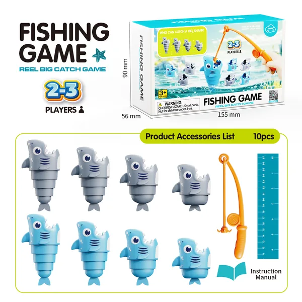 CHT-345264 Magnetic Fishing Game 72PCS image