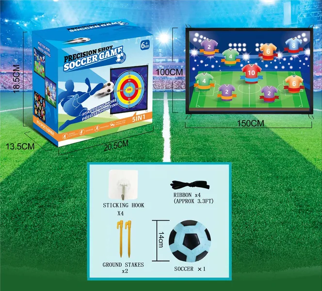 CHT-303998-CPS304000 Indoor 150CM Football Target Football Game Mat Outdoor Sport