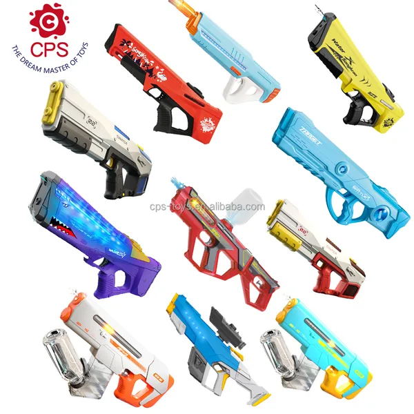 CHT-309721 AK M416 MP5 Long Range Electric Water Gun with Interactive L