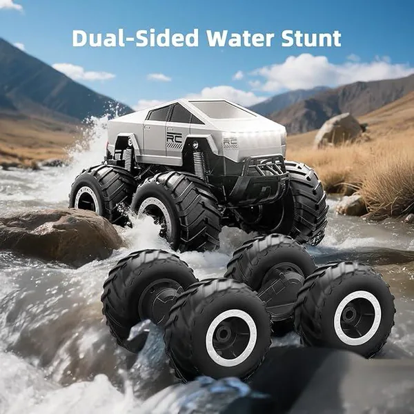 UNRESOLVED-1601529823324 Remote Control Car Off-Road Pick-up Truck 4WD Waterproof RC