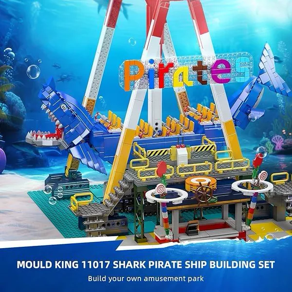 CHT-339499 Pirate Ship Sports Theme Building Set 1922+ Pcs Educational