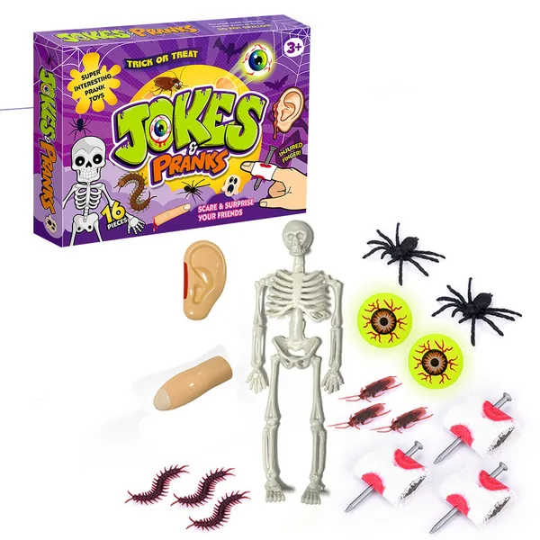 CHT-316536 Prank Kit Funny Gag Gifts Joke Box Practical Jokes Perfect P