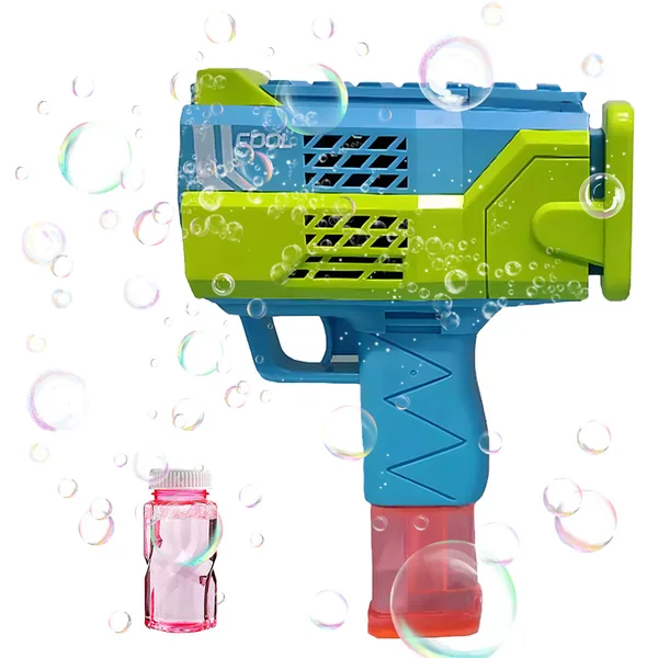 CHT-271352 2023 Hot Selling Bazooka Bubble Gun Electric Automatic Bubbl