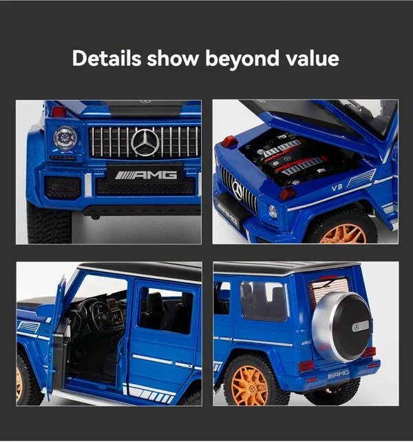 CHT-301057 Alloy Car Be-nz G63 Metal Model Collection Car Classic Kid T