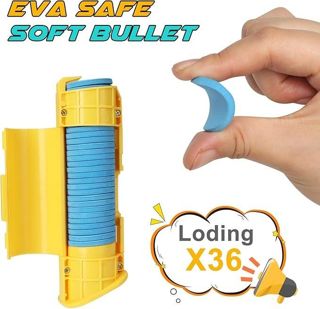 CHT-338783 Electric Soft Bullet Gun for Ages 14+ Electronic Toy with So