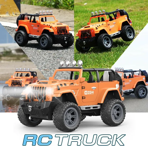 UNRESOLVED-1601196324438 1:18 High Speed 2.4Ghz RC Drift Car Light-up Toys Electric R