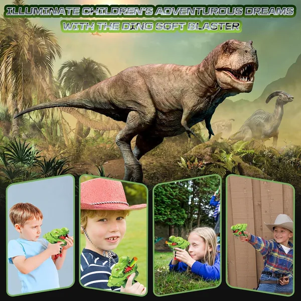 CHT-283324 Mini Dinosaur Foam Dart Blaster