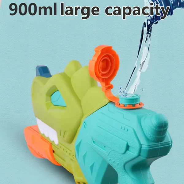 CHT-255539 Cheap Dinosaur Water Gun Plastic Toy Kids Shooting Battle Wa