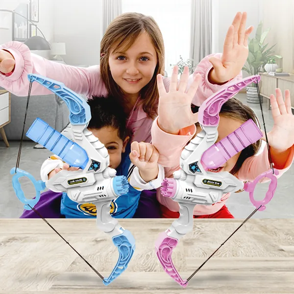 CHT-254567 2 in 1 Outdoor Toys Electric Bubble Water Bow and Arrow Soap