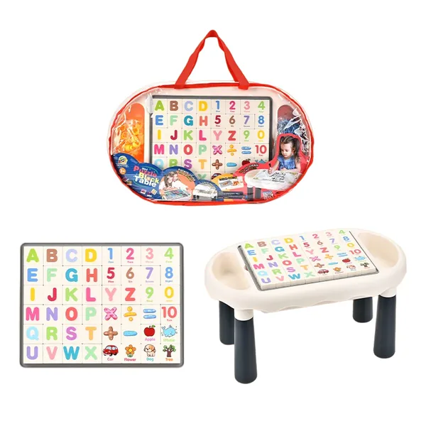 CHT-309267 2 in 1 Multi-function Drawing Board Building Blocks Table Ch