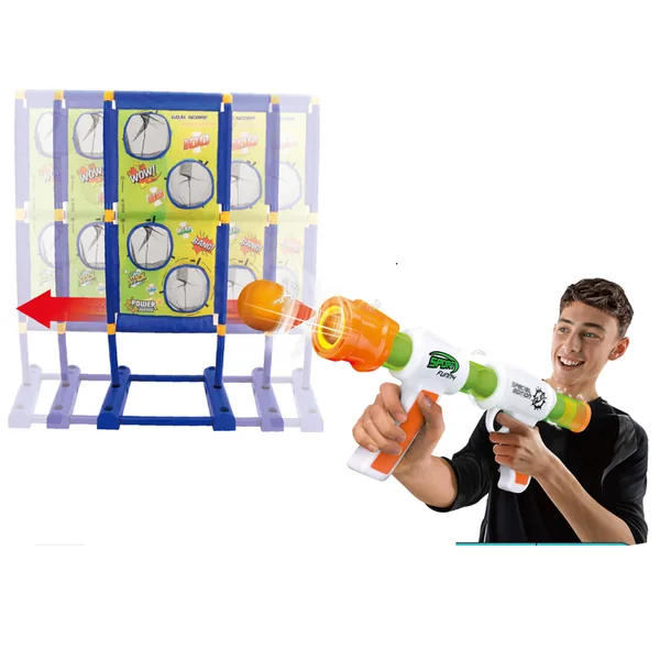 CHT-204286 Air Power Remote Shooting Soft Bullets Gun Kids Indoor Shoot