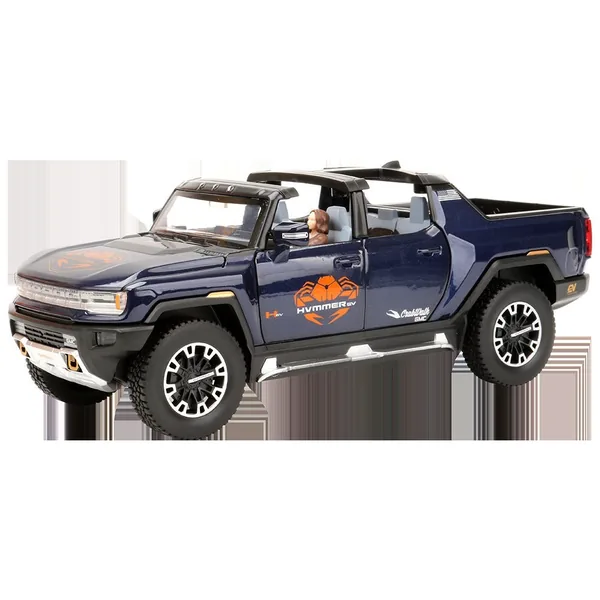 CHT-301045 Diecast Toys HUMMER PICKUP Metal Car Model Kid Cars Collecti