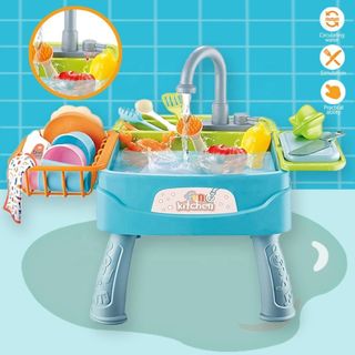 CHT-307252 Nice Dishwasher Pretend Play Toys for Kids 30PCS Kitchen Toy