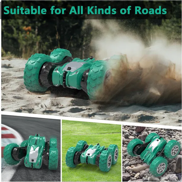 CHT-283518 2.4G Remote Control Car RC Stunt Double Sided 360 Rolling Dr