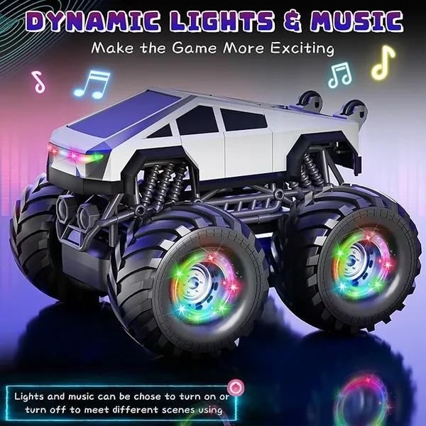 CHT-338438 Remote Control Car Toy for Kids 360 Rotating 4WD RC Stunt Ca