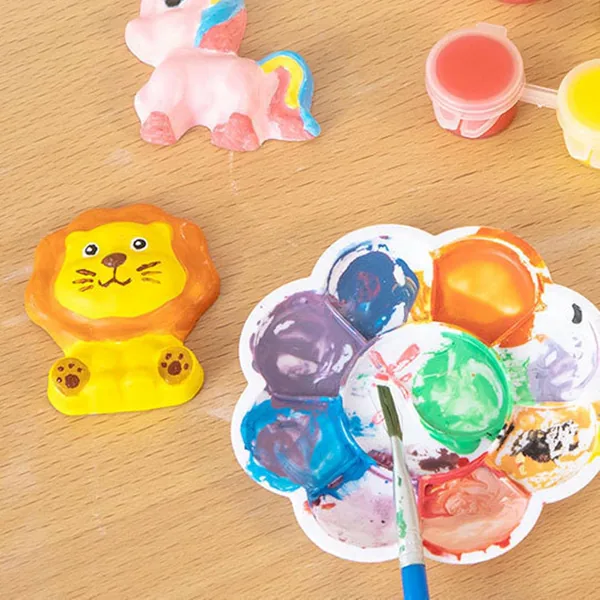 CHT-307400 DIY Dinosaur Painting Kit for Kids Plaster Painting Figurine