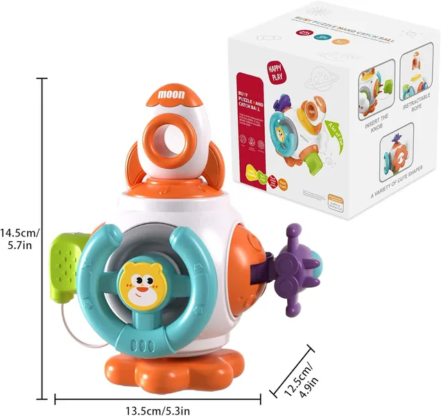 TL2022 Montessori Toys for Baby Sensory Learning Resources Car Acti