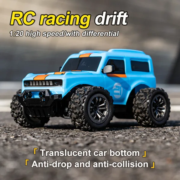 UNRESOLVED-1601205403591 1/20 Scale Remote Control Car RC Drift Car 2.4GHz 4WD High S