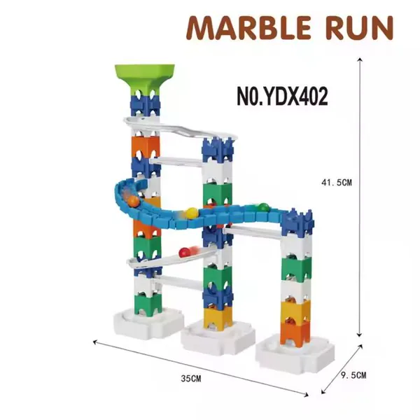 CHT-292203 58Pcs Assembly Building Blocks Toys DIY Marble Run Ball Trac