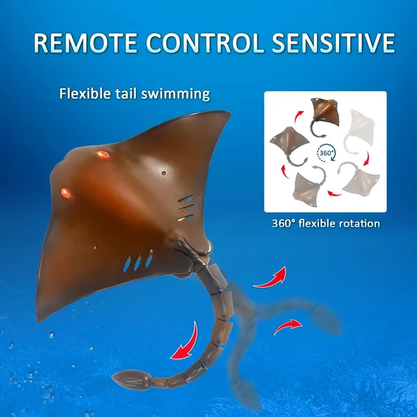 CHT-305027 Remote Control Shark Toy Animals for Kids RC Shark for Pool