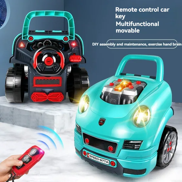 CHT-217422-CPS217421-CPS217424-CPS217423 Kids Truck Engine Toy Mechanic Car Repair Set Engine Disasse