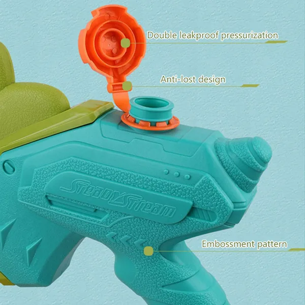 CHT-255539 Cheap Dinosaur Water Gun Plastic Toy Kids Shooting Battle Wa