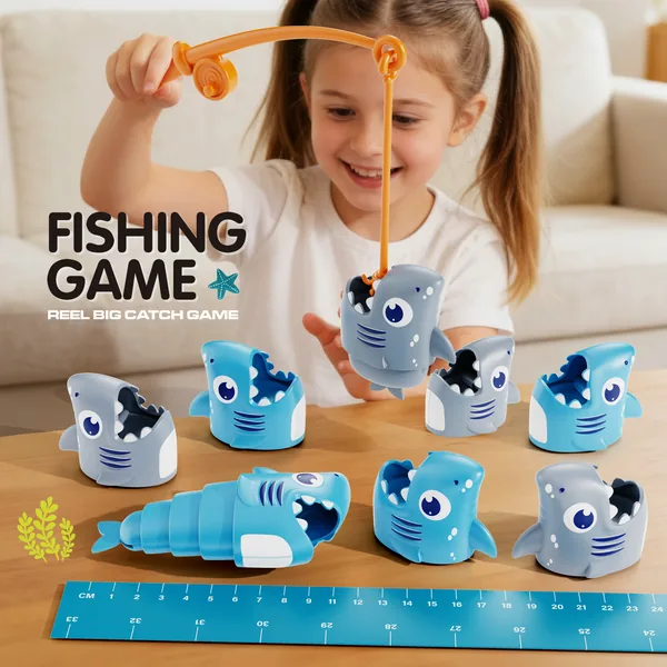 CHT-345264 Magnetic Fishing Game 72PCS image
