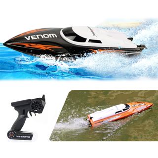 Super RC Boat Charging High-Speed Water Cooling Wireless Waterproof