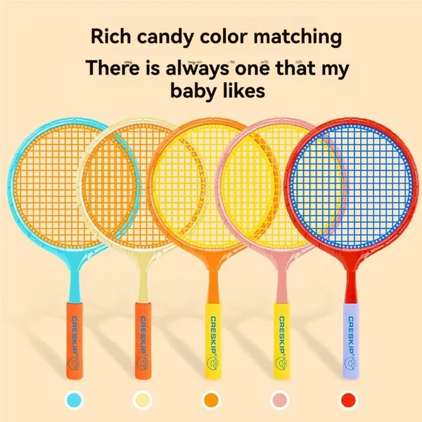 CHT-304057 New Hot Sale Sport Toy Plastic Badminton Tennis Racket Set T