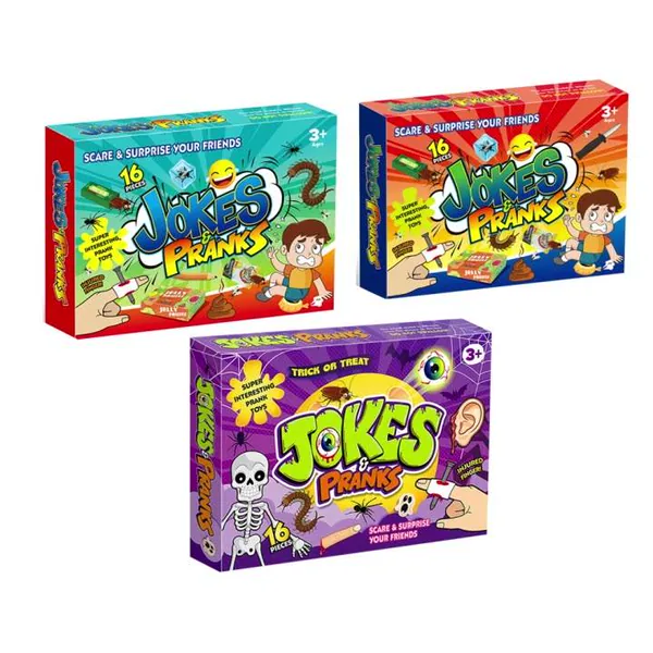 CHT-316536 Prank Kit Funny Gag Gifts Joke Box Practical Jokes Perfect P