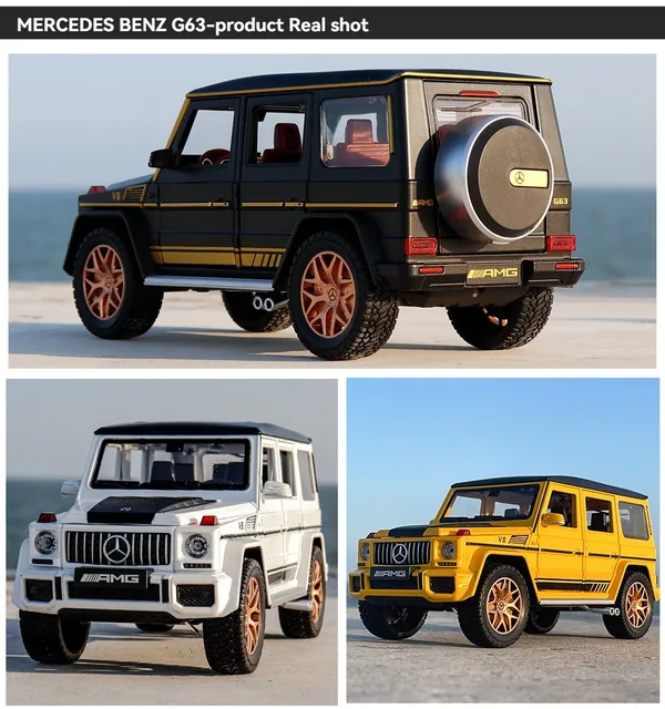 CHT-301057 Alloy Car Be-nz G63 Metal Model Collection Car Classic Kid T
