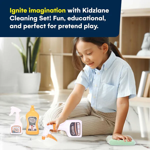 CHT-303807 Kids Toddler Cleaning Set Pretend Play Toy House Cleaning To
