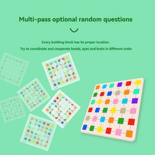 New Concept Montessori Educational Color Capture Wooden Puzzle Toy