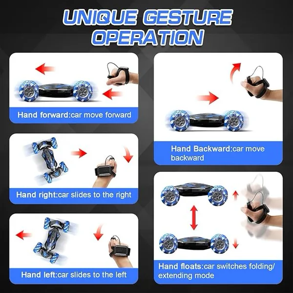 CHT-289538 1:12 Gesture Sensing RC Stunt Car 2.4Ghz 4WD Hand Controlled