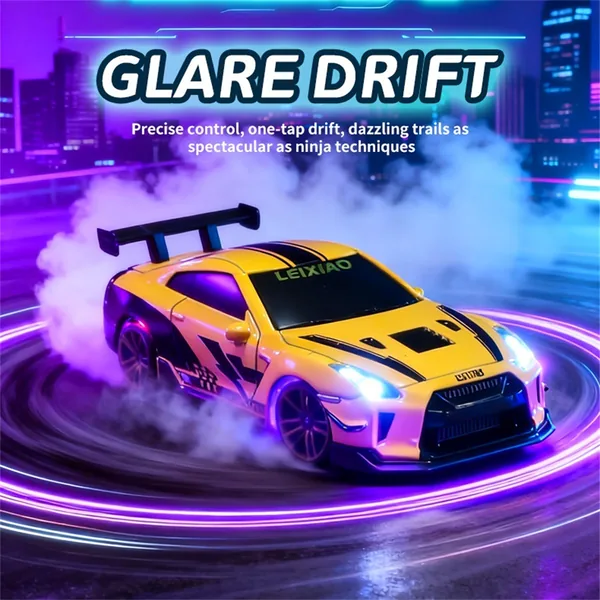 CHT-349382-CPS349377 Mini Alloy Drift RC Car 2.4Ghz Wireless Racing Vehicle Long